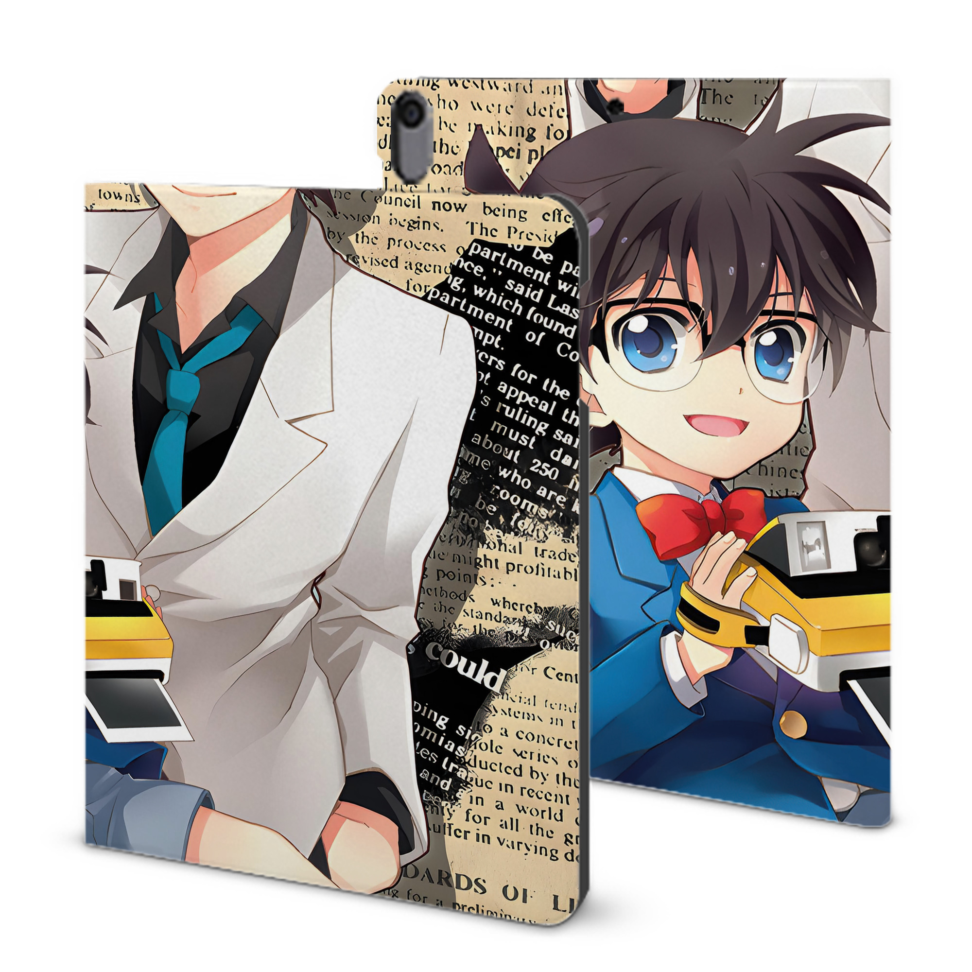 （画像用） ブリーチ BLEACH IPad ケース ブック型 PUレザー TPU 耐衝撃 軽量 薄型 ペン収納なし 全面保護 IPad 各モデル対応
